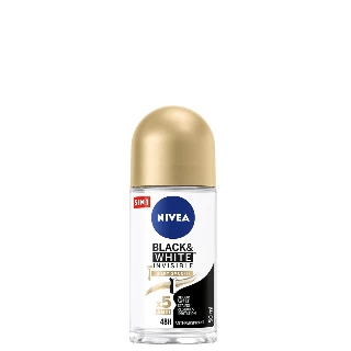 NIVEA ROLL-ON W.50ML BLACK&WHITE INVISIBLE SILKY SMOOTH 83784