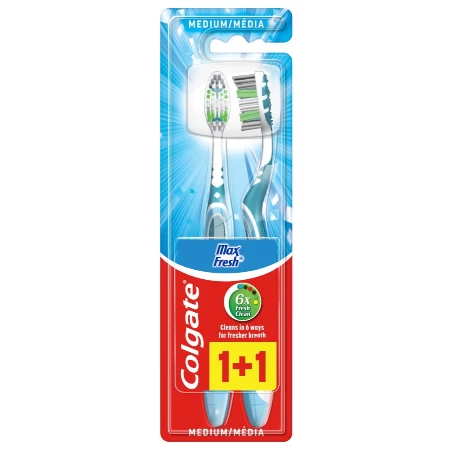 COLGATE ČETKICA 1+1 MAX FRESH MEDIUM