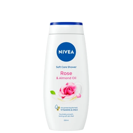NIVEA GEL ZA TUŠIRANJE 250ML W. CARE&ROSES 80858
