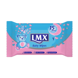 LMX BABY VLAŽNE MARAMICE 15KOM