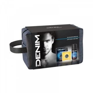 DENIM SET ORIGINAL(AFTER SHAVE 100ML+DEO 150ML+NESESER)