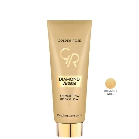 GOLDEN ROSE LOSION ZA TELO 75ML DIAMOND BREEZE SHIMMERING BODY 01