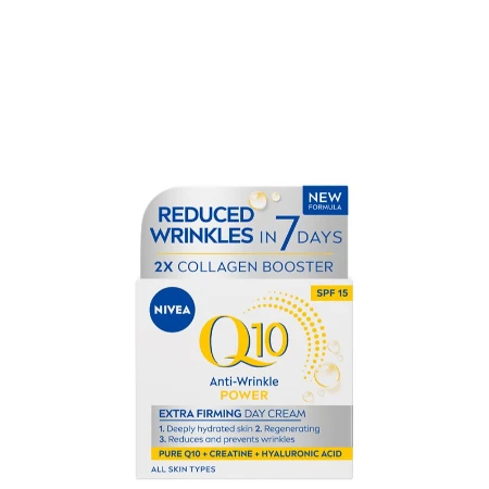 NIVEA VISAGE KREMA 50ML Q10+  ANTI-WRINKLE+FIRMING DNEVNA SPF15 81287