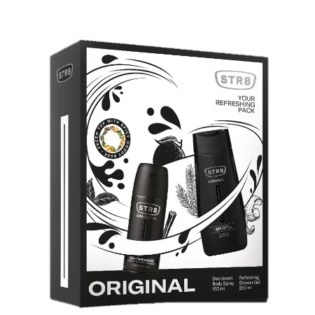 STR8 SET S6 ORIGINAL(DEO 150ML+SHOWER GEL 250ML)REDIZ