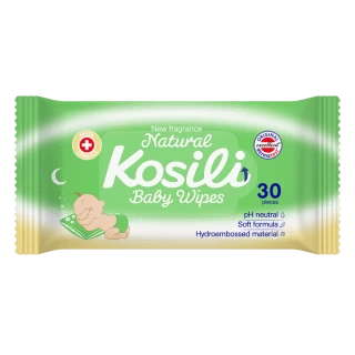 KOSILI VLAŽNE MARAMICE BABY 30KOM NATURAL