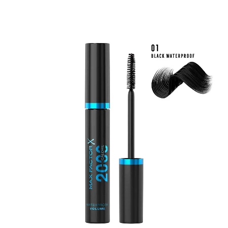 MAX FACTOR MASKARA 2000 CALORIE WATERPROOF VOL RICH BLACK