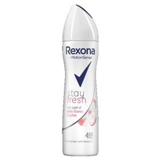 REXONA DEO 150ML W.STAY FRESH WHITE FLOWERS