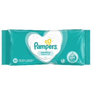 PAMPERS VLAŽNE MARAMICE SENSITIVE 52KOM