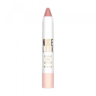GOLDEN ROSE RUŽ U OLOVCI NUDE LOOK CREAMY SHINE LIPS 002