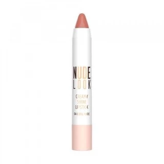 GOLDEN ROSE RUŽ U OLOVCI NUDE LOOK CREAMY SHINE LIPS 004