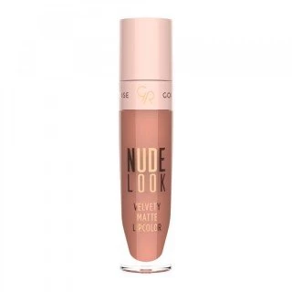 GOLDEN ROSE RUŽ TEČNI NUDE LOOK VELVETY MATTE LIPCOLOR 002