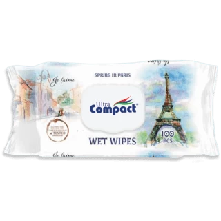 ULTRA COMPACT VLAŽNE MARAMICE 100 KOM SPRING IN PARIS
