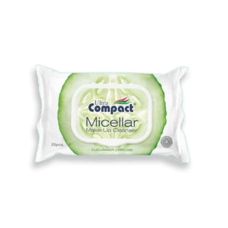 ULTRA COMPACT VLAŽNE MARAMICE 25 KOM  MAKE UP MICELLAR
