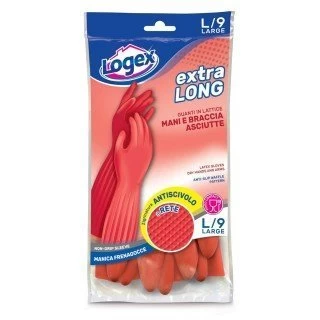 LOGEX RUKAVICE  GUMENE 1PAR 8 MEDIUM/EXTRA LARGE