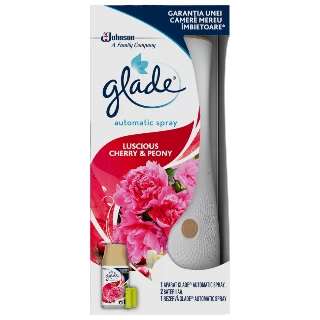 GLADE FRESHMATIC KOMPLET 269ML PEONY&CHERRY