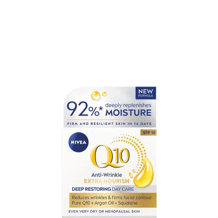 NIVEA VISAGE KREMA 50ML Q10 EXTRA NOURISHING DNEVNA 84976