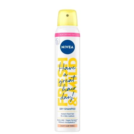 NIVEA ŠAMPON ZA SUVO PRANJE KOSE 200ML 3 IN 1 LIGHT TONES 82797
