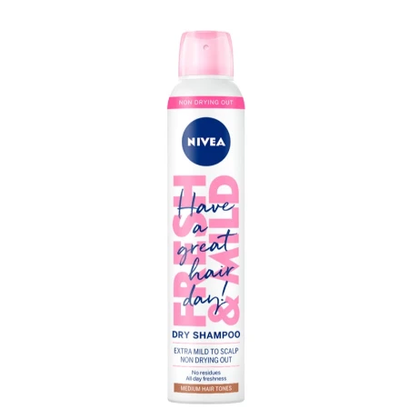 NIVEA ŠAMPON ZA SUVO PRANJE KOSE 200ML 3 IN 1 MEDIUM TONES 88612