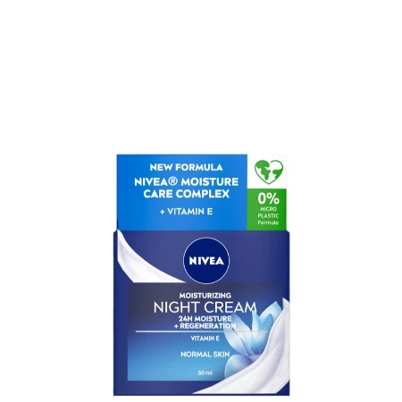 NIVEA VISAGE KREMA 50ML ESSENTIALS HIDRATANTNA NOĆNA ZA NORMALNU KOŽU 81203
