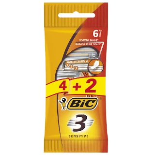BIC MEN 3 SENSITIVE - 6 KOM