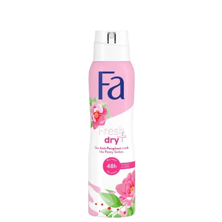 FA DEO W.150ML FRESH&DRY PINK SORBET