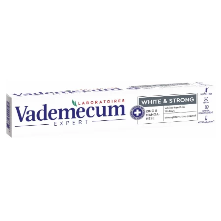 VADEMECUM PASTA 75ML PRO WHITE&STRONG