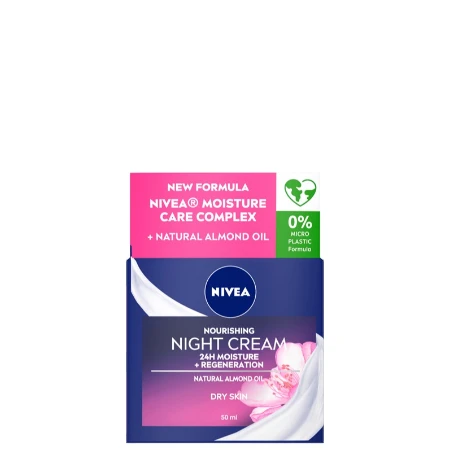 NIVEA VISAGE KREMA 50ML ESSENTIALS HIDRATANTNA NOĆNA ZA SUVU KOŽU 84799