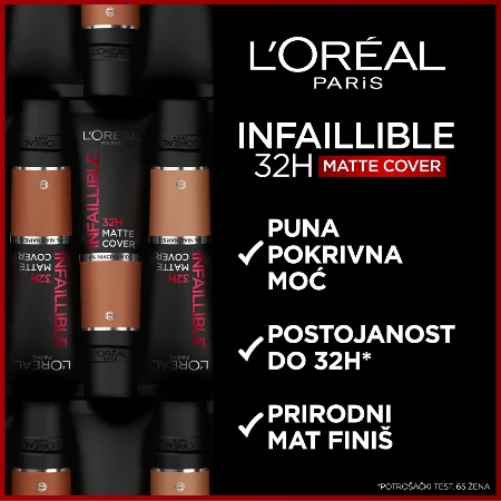 LOREAL TEČNI PUDER INFAILLIBLE MATTE 30ML 155