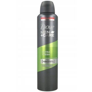 DOVE DEO MEN 250ML EXTRA FRESH