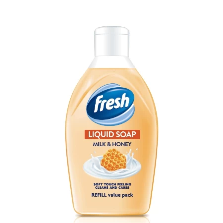 FRESH TEČNI SAPUN 1L MED&MLEKO