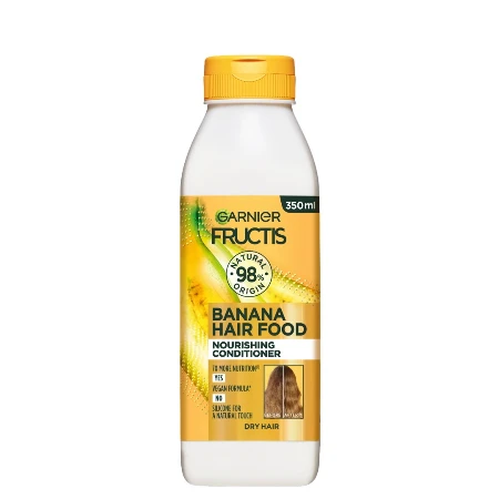 GARNIER FRUCTIS HAIR FOOD REGENERATOR 350ML NATURAL 98% ORIGIN BANANA