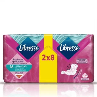 LIBRESSE ULTRA THIN INVISIBLE CLIP SUPER DUO 16 KOM
