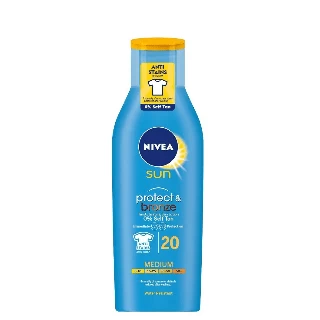 NIVEA SUN LOSION PROTECT&BRONZE SPF20 200ML 85824/60012038