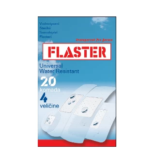 PRODERMA FLASTER 20 KOM VODOOTPORNI