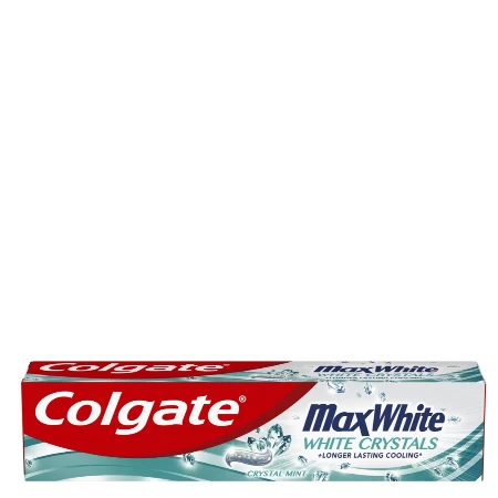 COLGATE PASTA 125ML MAX WHITE WHITE CRYSTALS