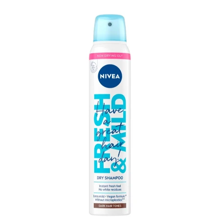 NIVEA ŠAMPON ZA SUVO PRANJE KOSE 200ML 3 IN 1 DARK TONES 88613