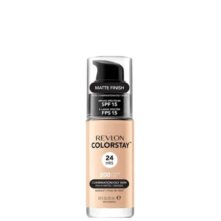 REVLON TEČNI PUDER COLORSTAY ZA KOMBINOVANU/MASNU KOŽU 200