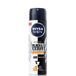 NIVEA DEO MEN 150ML BLACK&WHITE INVISIBLE ULTIMATE IMPACT 85388