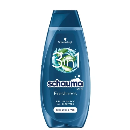 SCHAUMA ŠAMPON 400ML MEN 3U1 SEA MINERALS&ALOE VERA