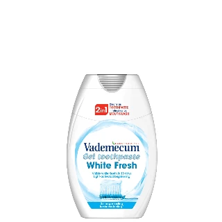 VADEMECUM PASTA 75ML 2U1 WHITE FRESH