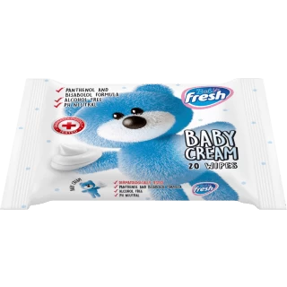 FRESH VLAŽNA MARAMICA 20 KOM BABY CREAM