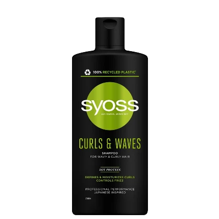 SYOSS ŠAMPON 440ML CURLES&WAVES