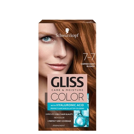 SCHWARZKOPF GLISS BOJA ZA KOSU 7-7 BAKARNO TAMNO PLAVA