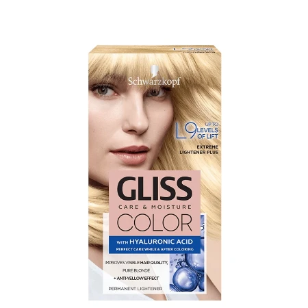 SCHWARZKOPF GLISS BOJA ZA KOSU L9 EKSTREMNI IZBELJIVAČ PLUS