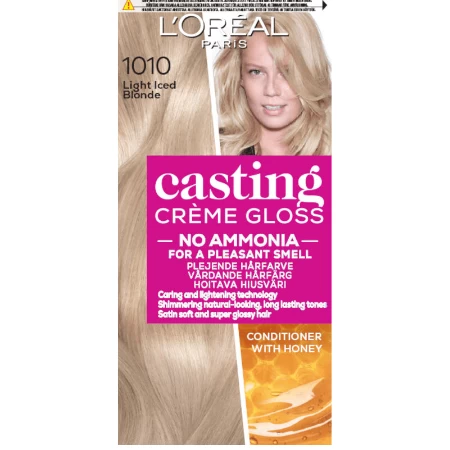 LOREAL CASTING CREME GLOSS BOJA ZA KOSU 1010 LIGHT ICED BLONDE