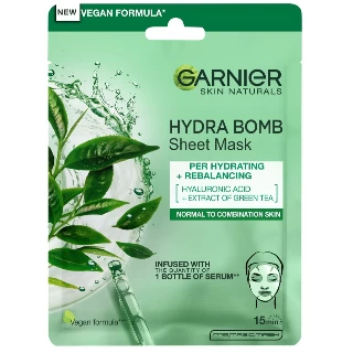 GARNIER SKIN NATURALS MASKA ZA LICE 28G ZELENI ČAJ