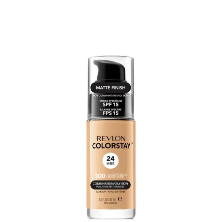 REVLON TEČNI PUDER COLORSTAY ZA KOMBINOVANU/MASNU KOŽU 300