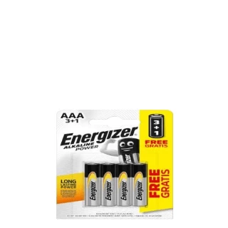 ENERGIZER BATERIJE ALKALINE AAA 4 KOM	