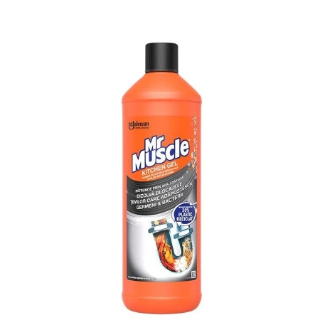 MR.MUSCLE GEL 1L ČISTAČ ODVODA ZA KUHINJU