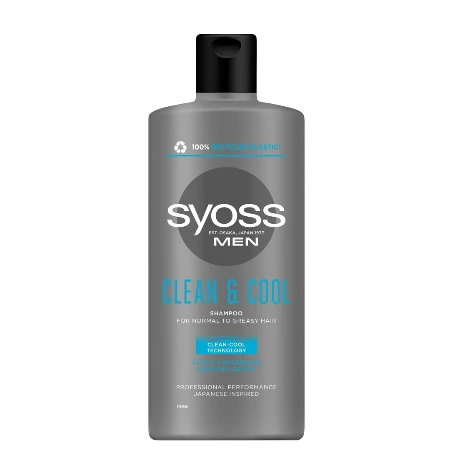 SYOSS ŠAMPON 440ML MEN CLEAN&COOL